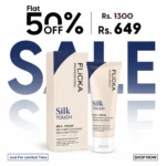 FLICKA Professional Silk Touch Milk Cream Moisturizer & Primer – Multi-Function Hydrating Cream | 100ml