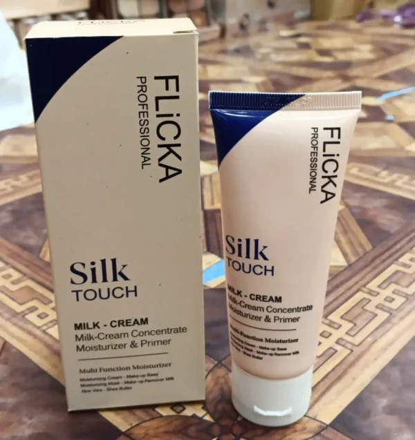 Flicka UGC FLICKA Professional Silk Touch Milk Cream Moisturizer & Primer – Multi-Function Hydrating Cream | 100ml